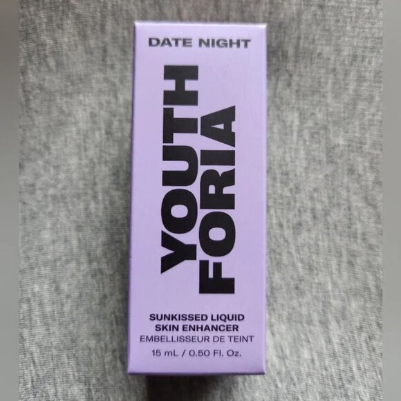 YOUTH FORIA Date Night Sunkissed Liquid Skin Enhancer BRONZY NIB - Picture 3 of 4